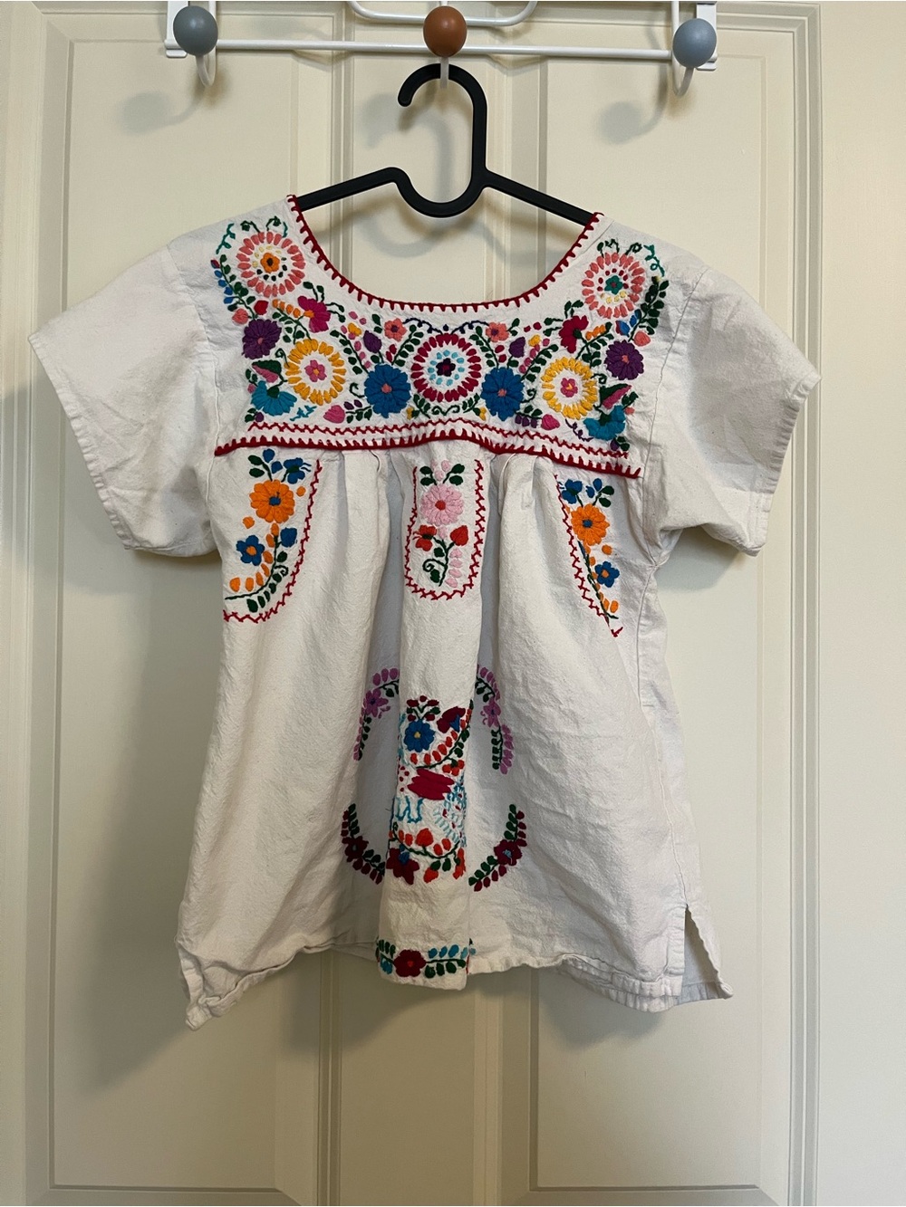 Floral Embroidered Blouse